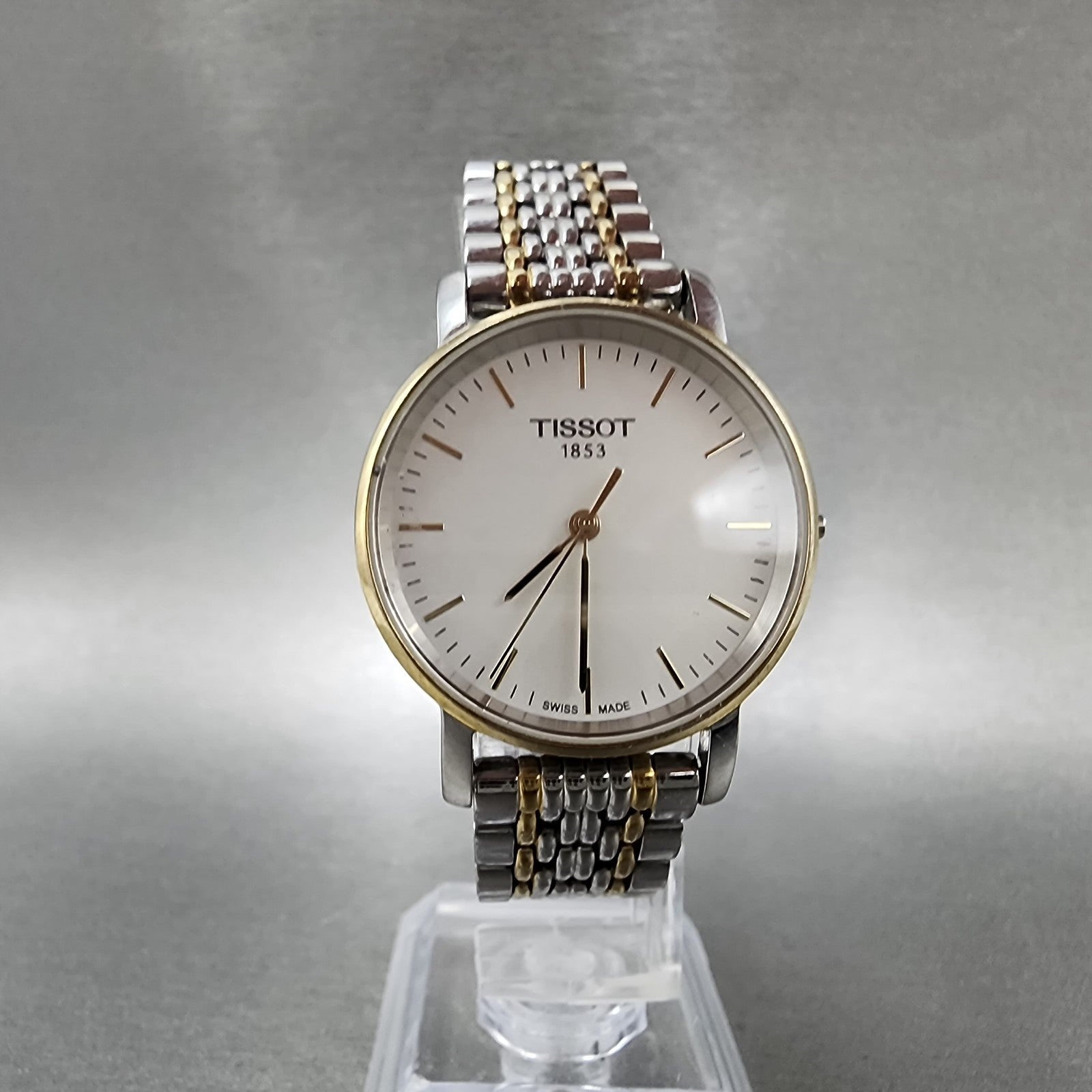 Tissot Everytime Watch Women 30mm White Dial Two Tone T109.410.22.031.00 PARTS5