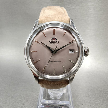 Orient Bambino Watch Men38mm Gray Dial Steel Date Automatic RAAC0M07N W/Box1