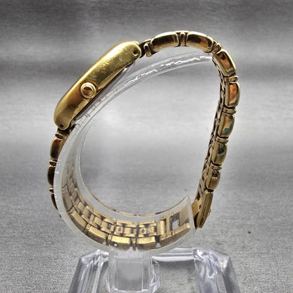 Seiko Watch Women 18mm White Dial Gold Tone Oval 1N01-5C19 New Battery Vintage6
