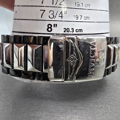 Invicta Reserve Chronograph Watch Men 49mm Black Dial Steel Date 5677 NewBattery9