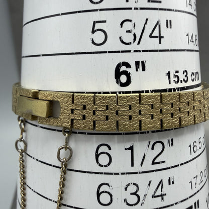 Seiko Watch Women 16mm Champagne Dial Gold Tone Round 54200039 New Battery10