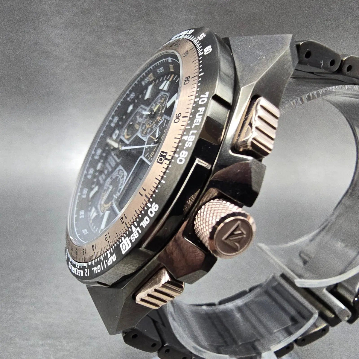 Citizen Promaster Skyhawk A-T 35th Anniversary Watch Men 48mm Black Bronze2