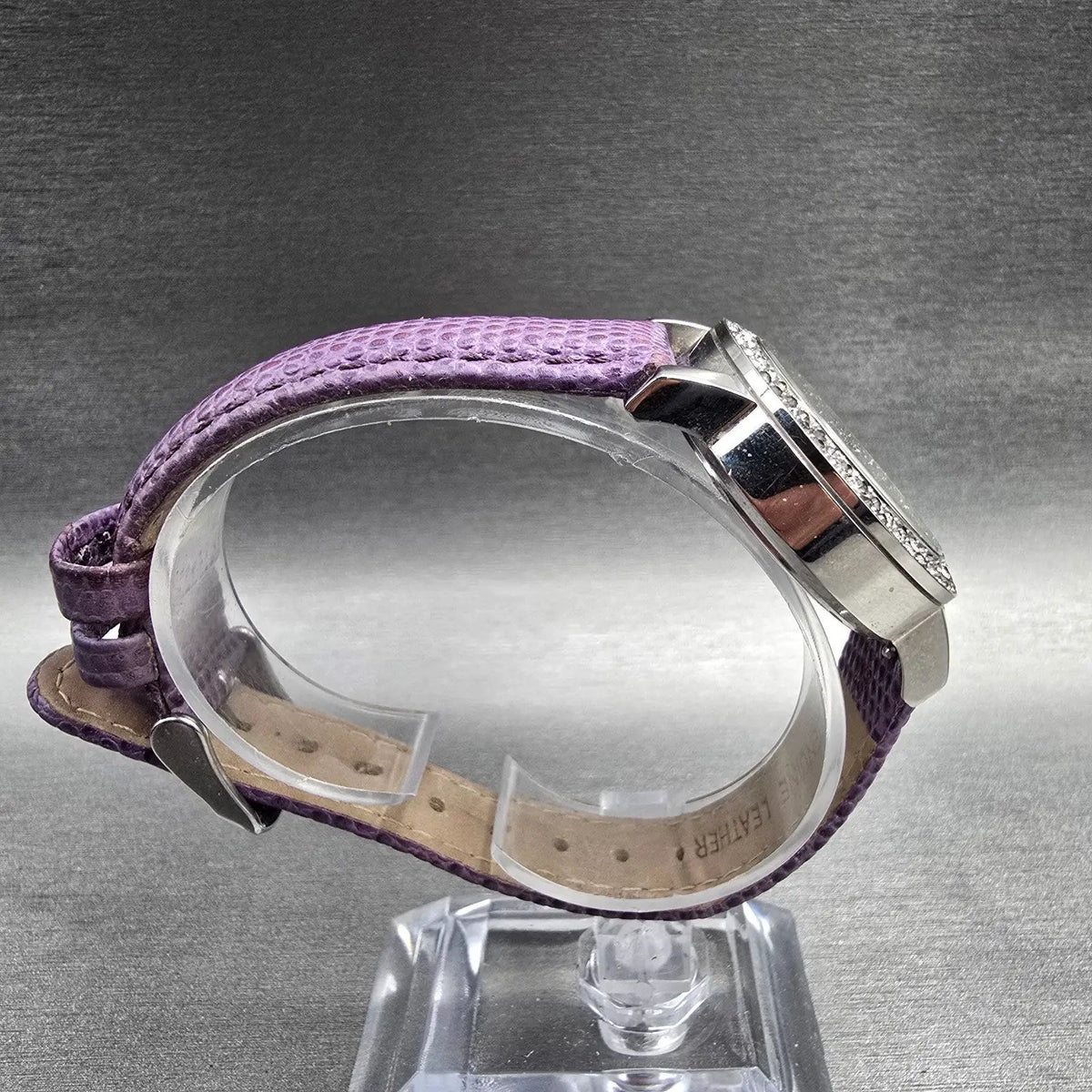 Invicta Angel Watch Women 33mm Silver Dial Silver Tone Date Gemmed 21996 New Bat8