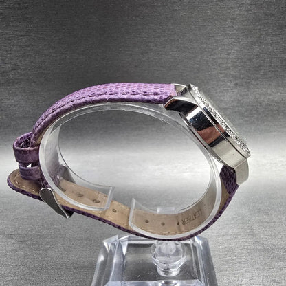 Invicta Angel Watch Women 33mm Silver Dial Silver Tone Date Gemmed 21996 New Bat8