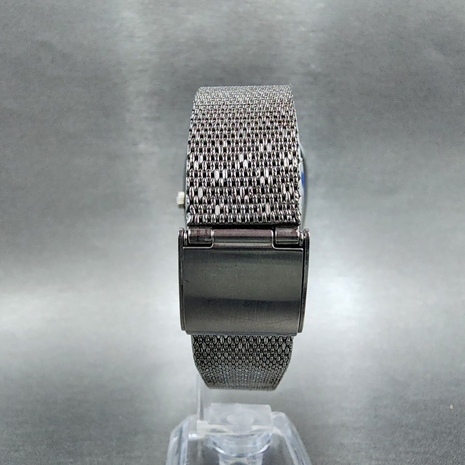 Seiko Quartz QT Watch Men 34mm Silver Dial Silver Tone Daydate 09235000 PARTS8