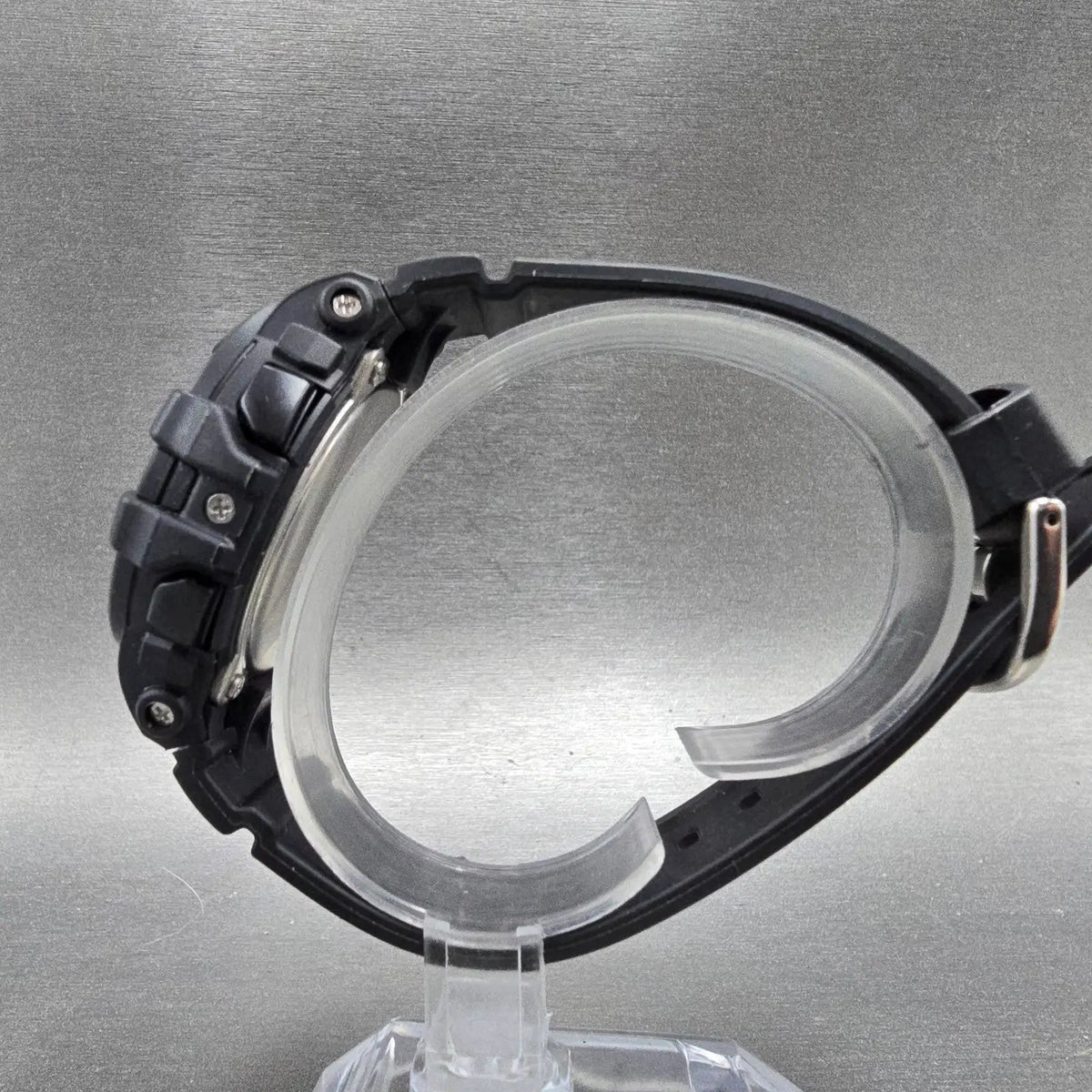 Casio Baby-G BGD-140 Watch Women 43mm Black Dial Black Chrono Alarm New BatteryL6
