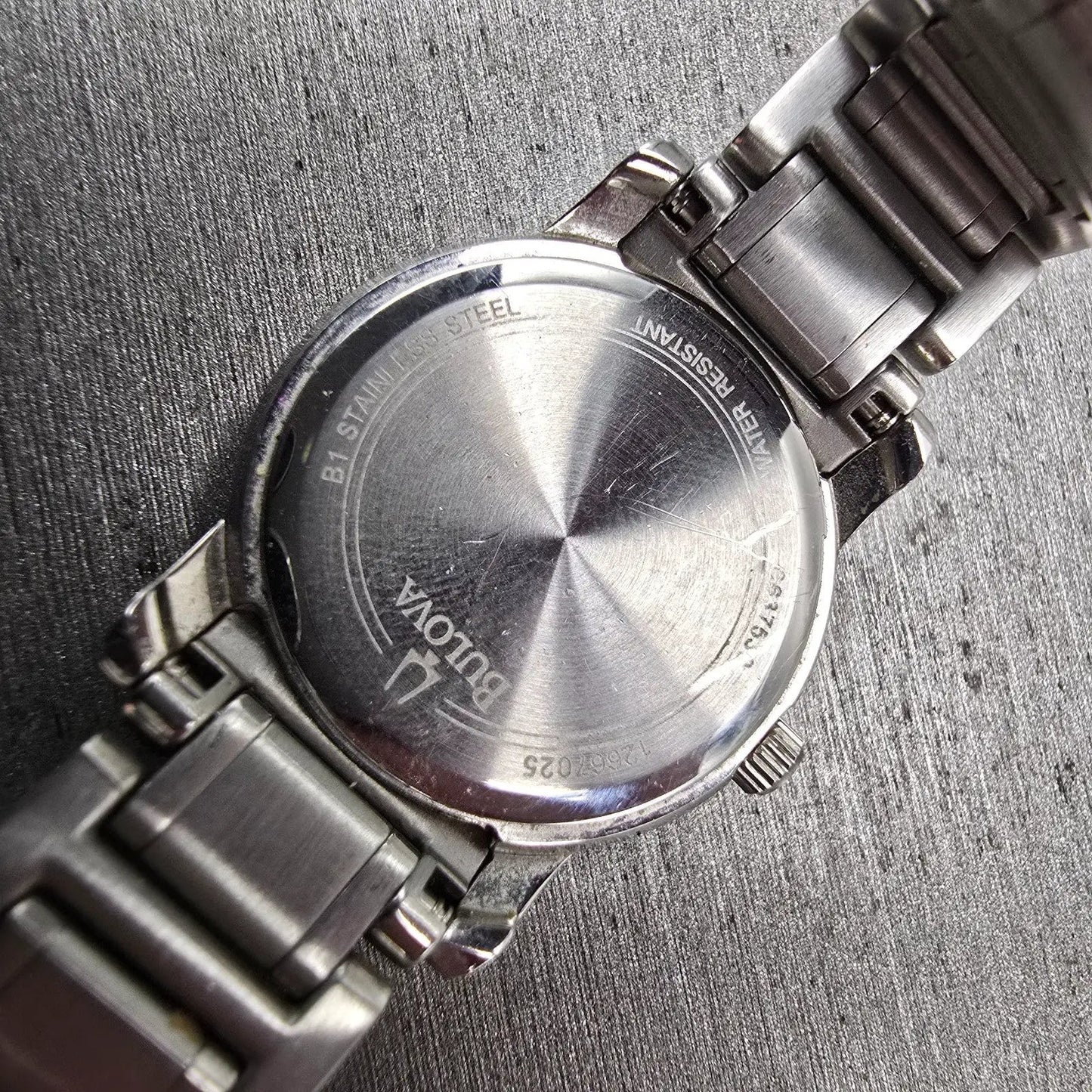 Bulova Watch Women 26mm MOP Dial Silver Tone Gemmed Date Round 96R105 New Batt10