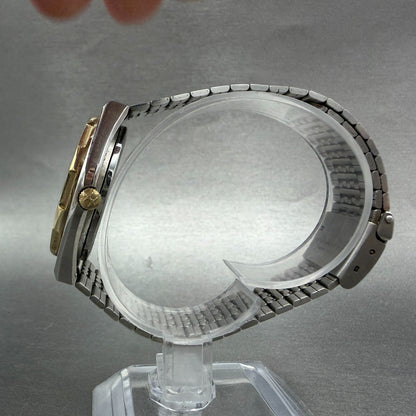 Hamilton Watch Men 35mm Silver Dial Two Tone Daydate Round 907880 PARTS7
