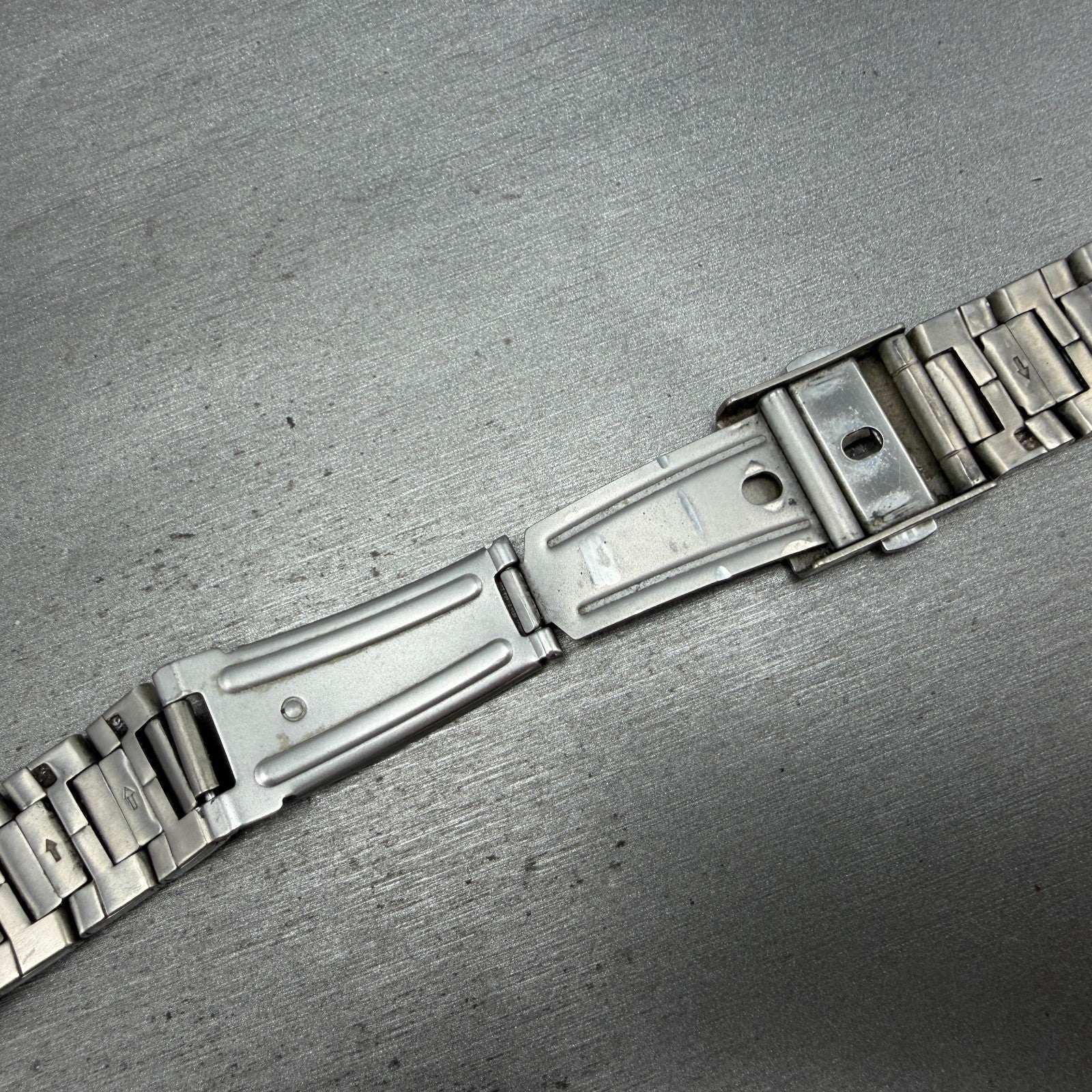 Casio Lineage Titanium Watch Men 38mm Silver Dial Daydate LIN-171J READ!! Newbat18