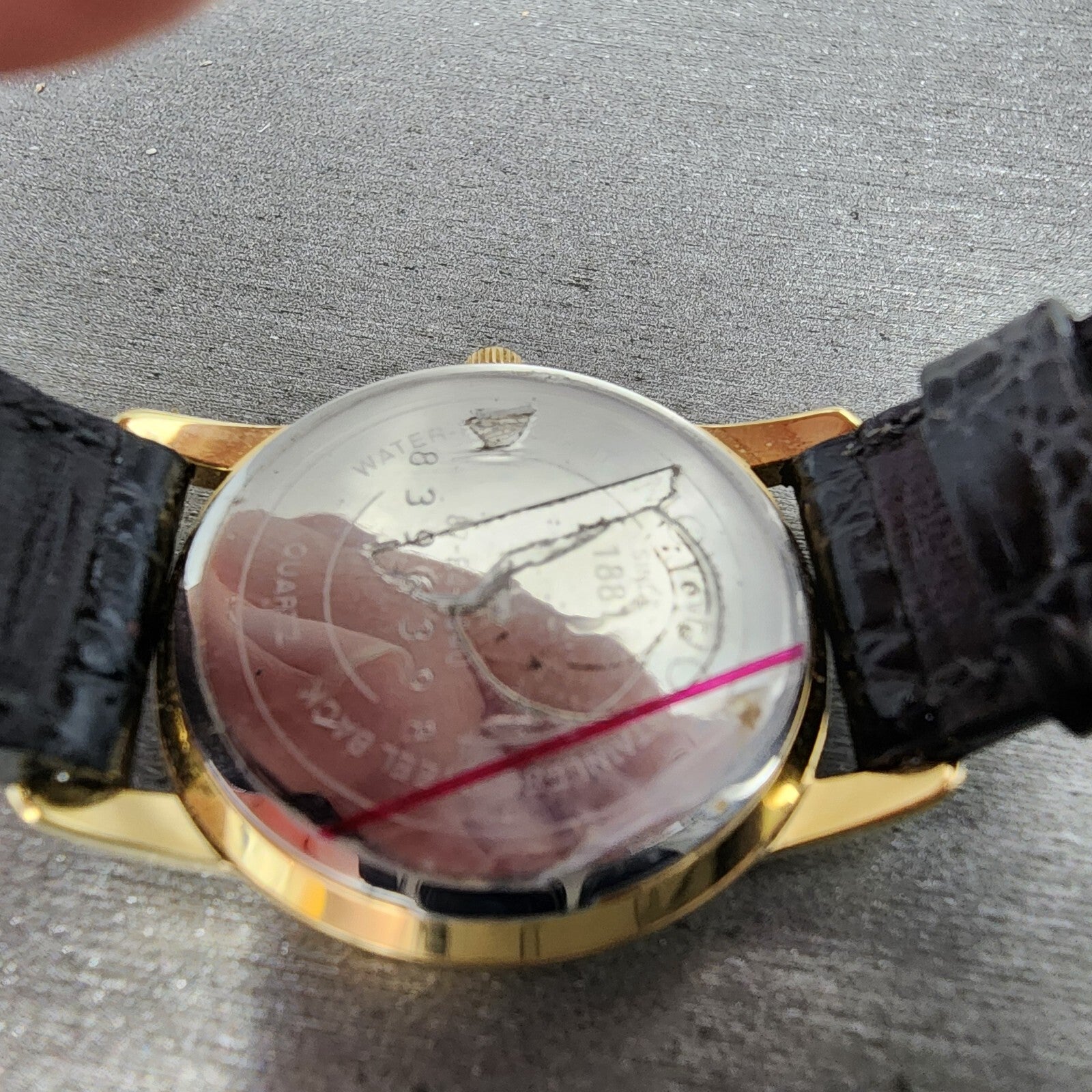 Movado Museum Watch Women 26mm Gold Dial Gold Tone Round 87 E4 9840 New Battery9