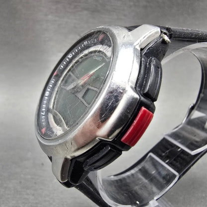 Casio AQF-100 Watch Men 43mm Black Analog Digital Tide Graph Thermometer PARTS3