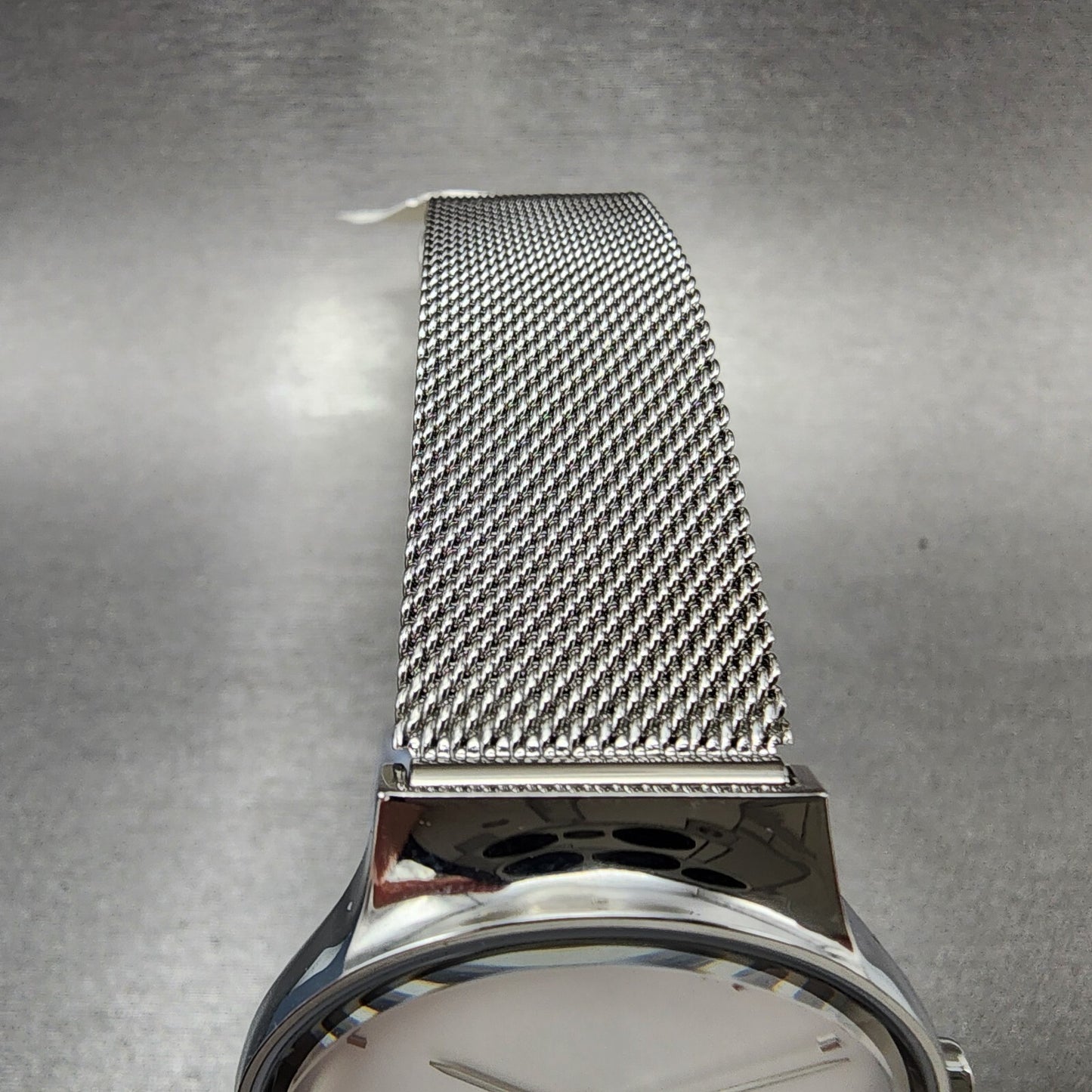 Skagen Freja Watch Women 34mm White Dial Steel Round Mesh Band SKW2823 NWT5