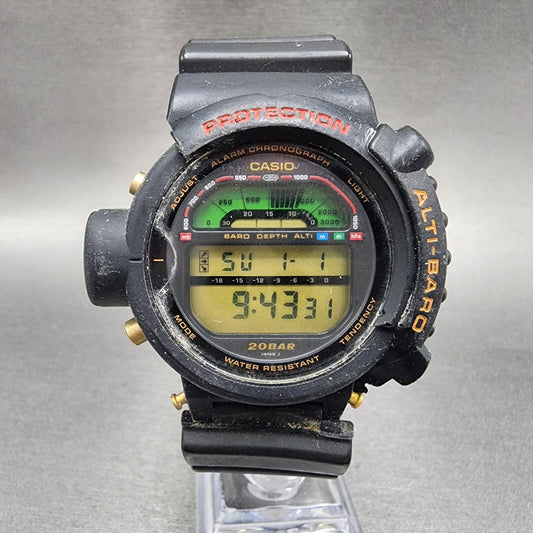 Casio GShock DW6500 Watch Men 45mm Digital Triple Sensor New Battery READ!!!!!0
