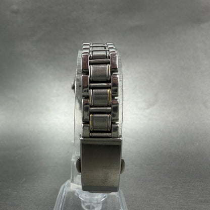 Seiko Watch Women 25mm Blue Dial Silver Tone Daydate 2623-0770 New Battery7