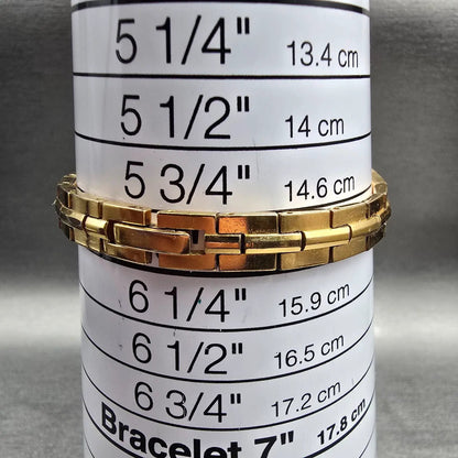 Seiko Tank Watch Women 13mm Gold Dial Gold Tone Rectangle 2E20-7479 New Battery59