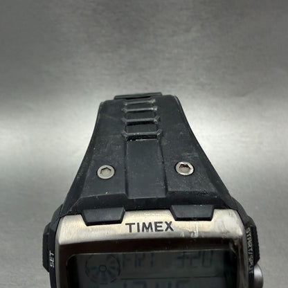 Timex Expedition Grid Shock watch Men 50mm Digital Black Alarm Chrono New Batt4