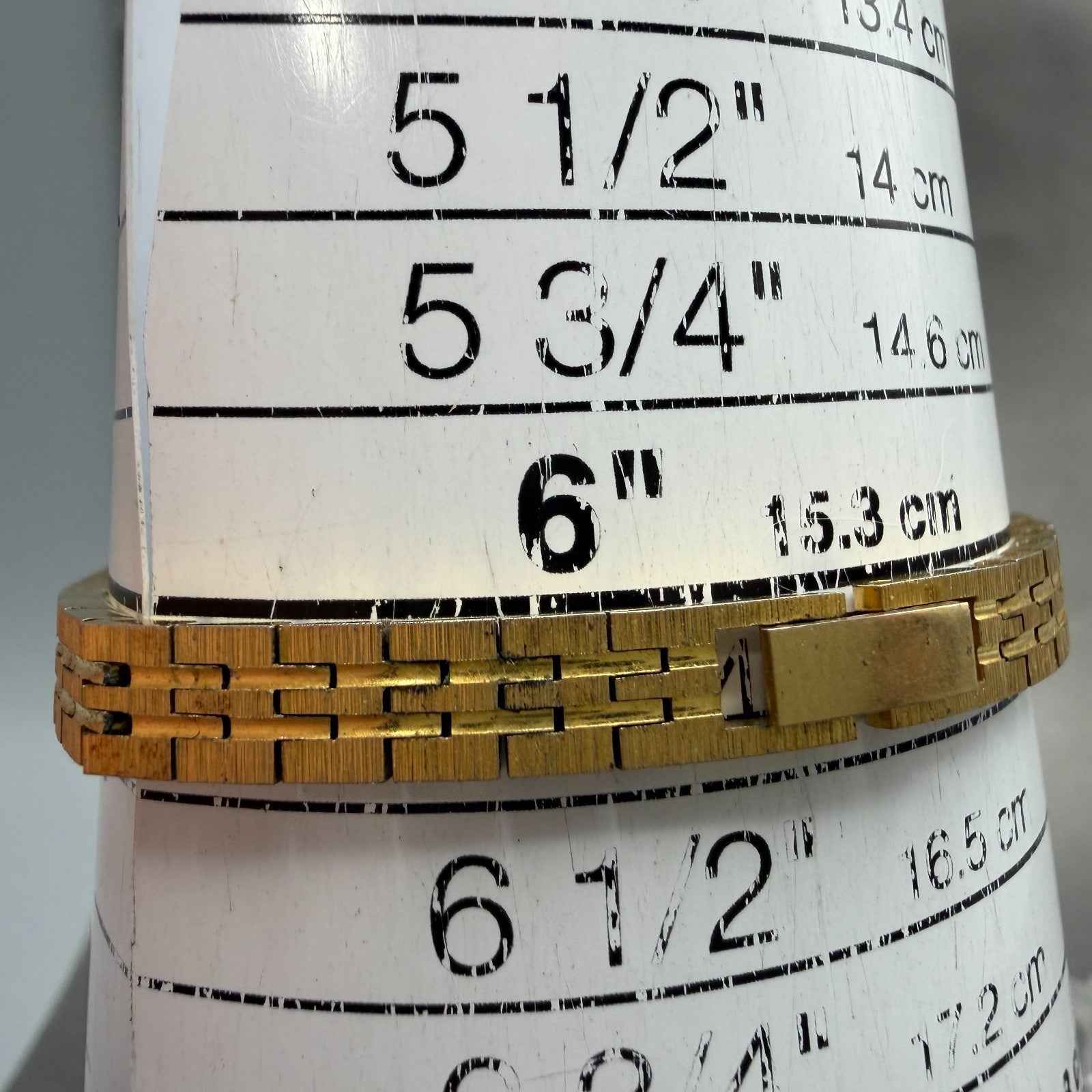 Citizen CQ Tank Watch Women 13mm Black Dial Gold Tone 5421-618523 New Battery10