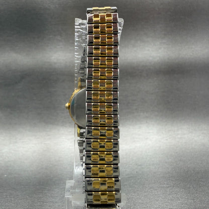 Seiko Watch Women 21mm White Dial Two Tone Round 1N00-0040 New Battery Vintage7