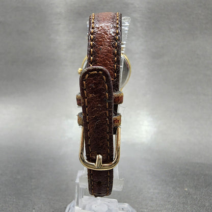 Seiko The League Watch Women 23mm Champagne Dial Gold Dial 2p21-0a90 New Battery