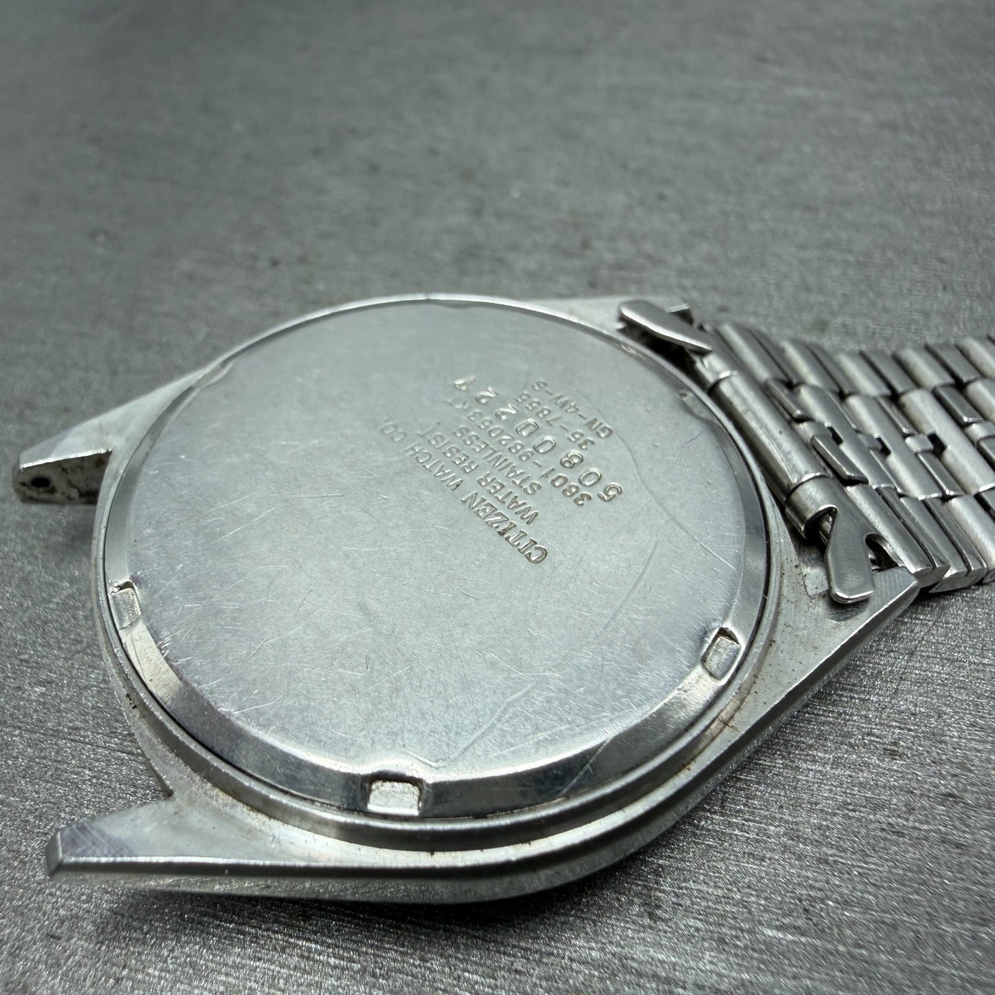 Citizen Railroad Approved Watch Men 35mm White Dial Silver 3801-892053 PARTS17