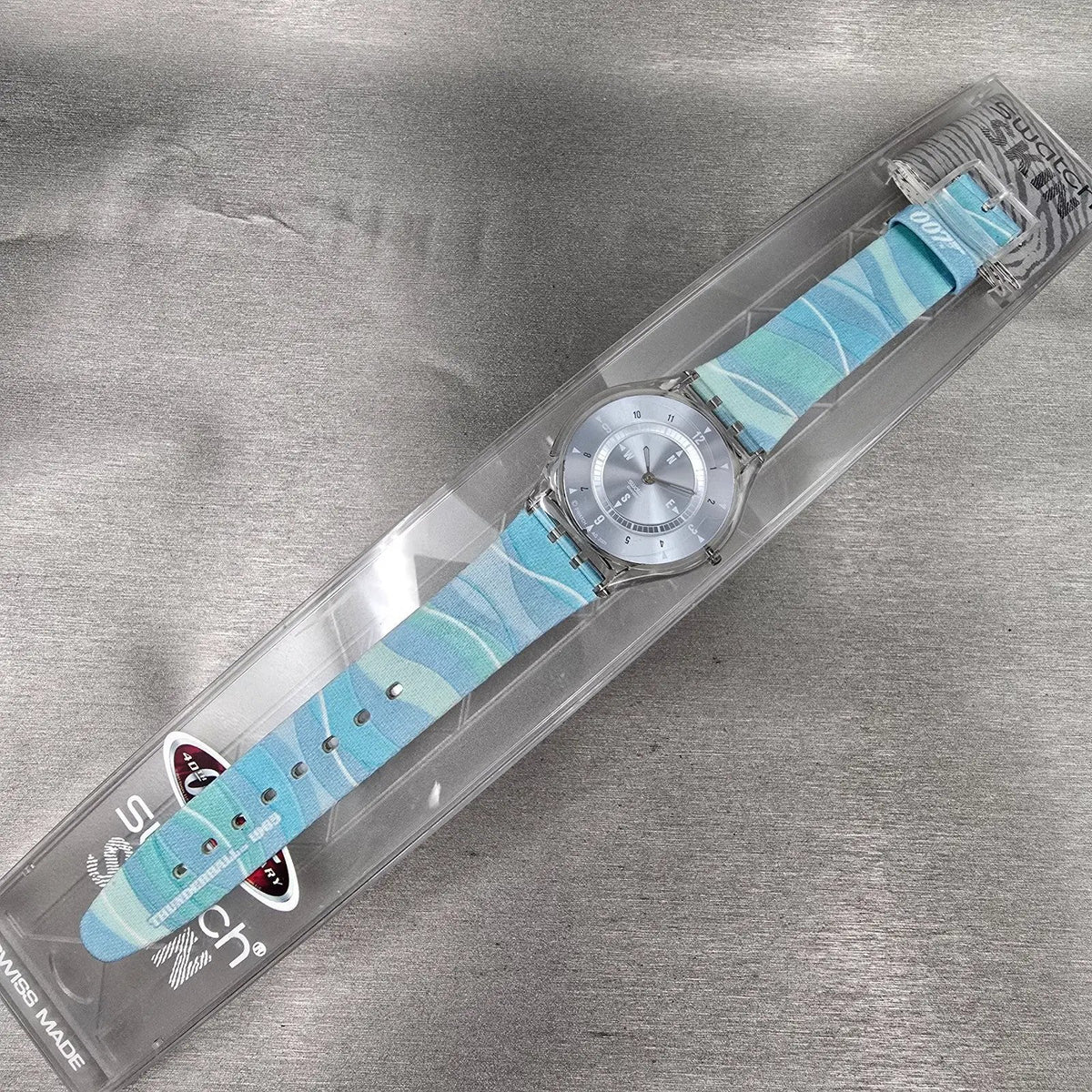 Swatch Skin James Bond Thunderball Watch Men 34mm SFK154 New Battery NOS16