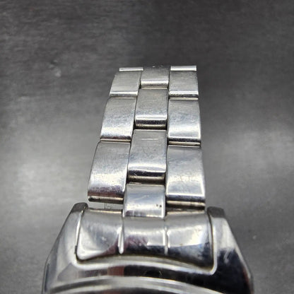Invicta Lupah Watch 29mm Silver Dial Silver Tone Rectangle 2853 New Battery4