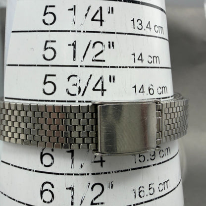 Seiko Watch Women 20mm Silver Dial Silver Tone Octagon 7321-626A new Battery10