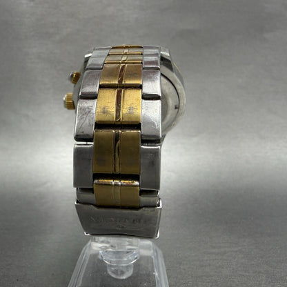 Invicta Specialty Chronograph Watch Men 46mm Silver Dial TwoTone Date 17441 Runs7