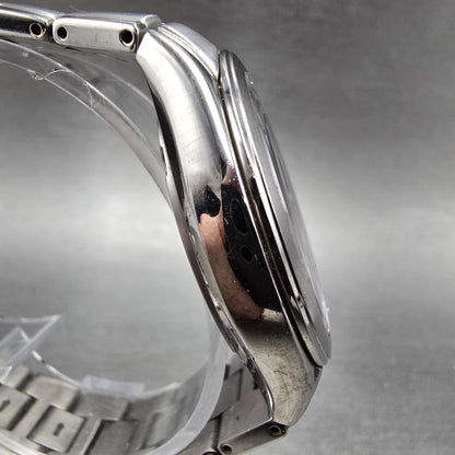 Citizen Eco-Drive Attesa Watch Men 38mm Black Dial Titanium Atomic Date PARTS!!!4