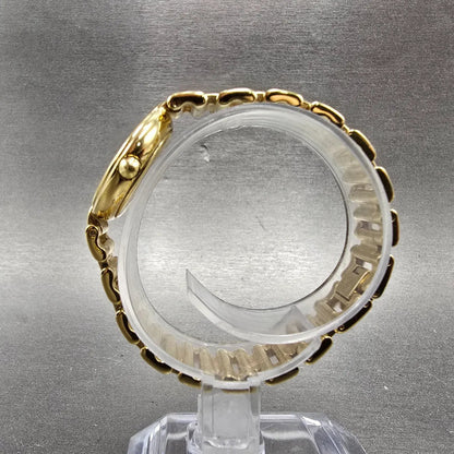Raymond Weil Watch Women 23mm Champagne Dial Gold Plated Round 5850 New Battery9