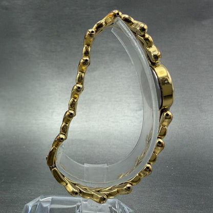 Seiko Watch Women 17mm Champagne Dial Gold Tone Round 1F20-0B20 New Battery8