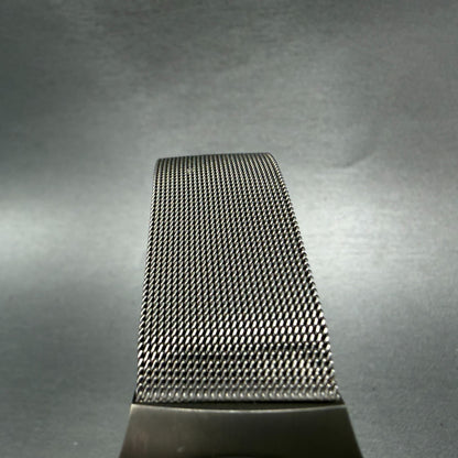 Skagen Watch Men 37mm Gray Dial Titanium Date 233XLTTM Mesh Band New Battery ABC4