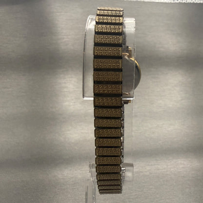 Seiko Watch Women 22mm White Dial Gold Tone Round 7321-0100 New Battery7
