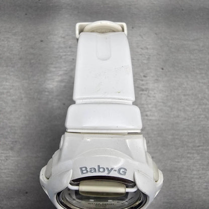 Casio Baby-G BG-169R Watch Women 42mm White Dial White Tone Alarm Chrono New Bat4