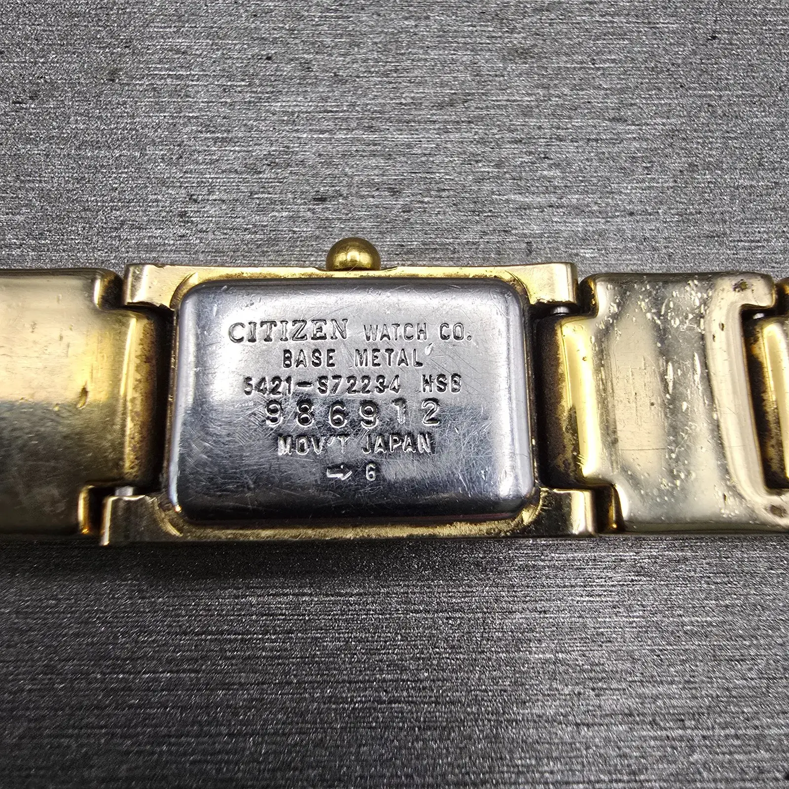 Citizen Elegance Watch Women 14mm MOP Dial Gold Tone 5421-S72234 New Battery VTG10