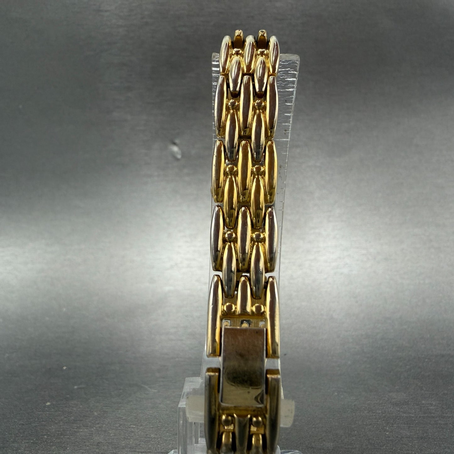 Citizen CQ Watch Women 13mm MOP Dial Gold Tone Hexagon 2250-S12576 New Battery7