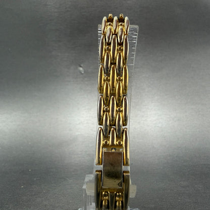 Citizen CQ Watch Women 13mm MOP Dial Gold Tone Hexagon 2250-S12576 New Battery7