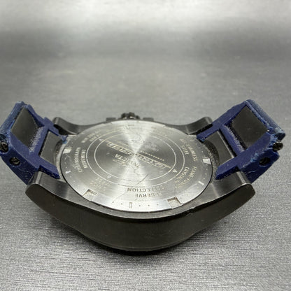 Invicta Excursion Chronograph Watch Women 40mm Blue Dial Daydate 18692 PARTS8