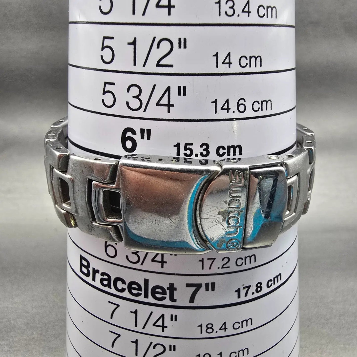 Swatch Irony New Egeria Chrono Watch Women Purple Dial Steel YMS105G New Battery9