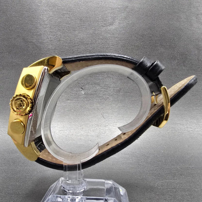 Invicta S1 Rally Chronograph Watch Men 48mm Black Dial Gold Tone 20242 New Batt6