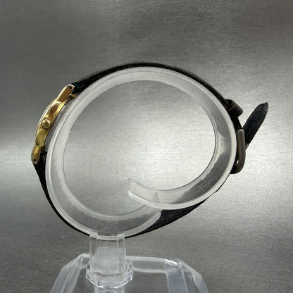 Seiko Watch Women 20mm Gold Dial Gold Tone Round 2y00-0A19 New Battery Vintage6