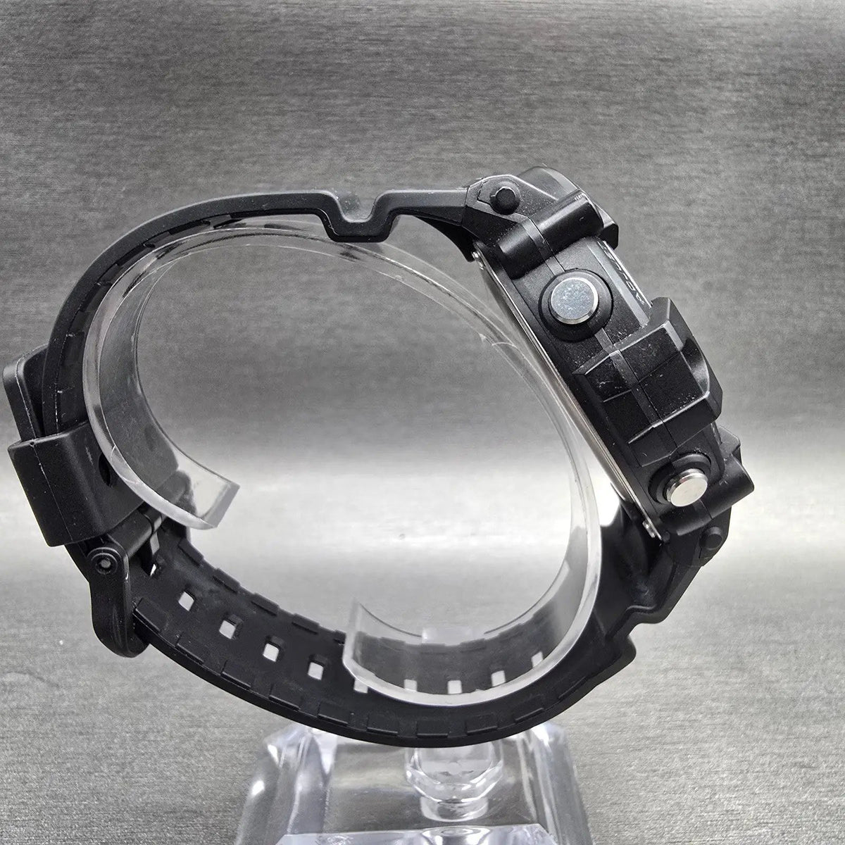 Casio Illuminator AE-1500WH Watch Men 51mm Black Chrono Alarm Round New Battery78