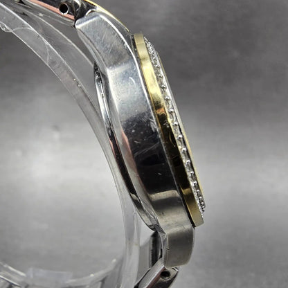 Citizen Eco-Drive Watch Women 30mm Silver Dial Two Tone Date FE1174-50A PARTS4