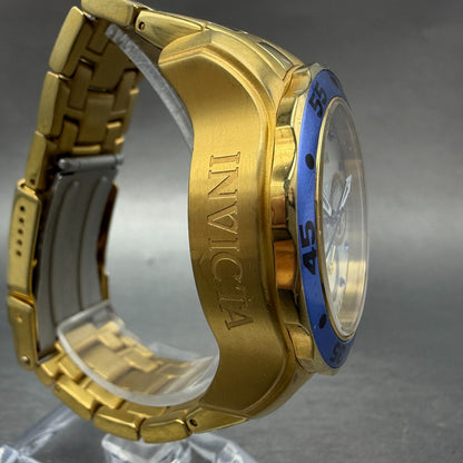 Invicta Pro Diver Watch Women 38mm MOP Dial Gold Daydate Round 17558 New Batt3