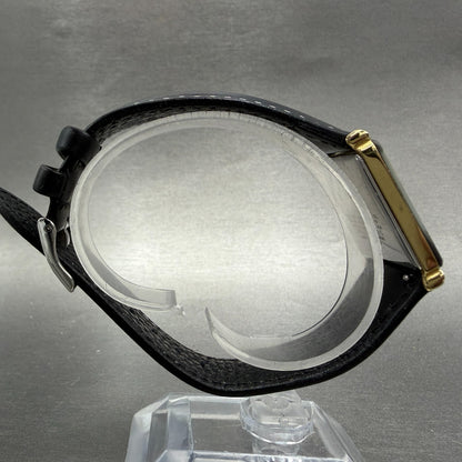 Citizen Elegance Tank Watch Men 23mm Black Dial Gold Tone 5420-S21630 NewBattery8