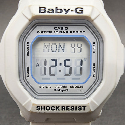 Casio BabyG BG5600WH Watch Women 40mm Digital White Tone Octagon New Battery1