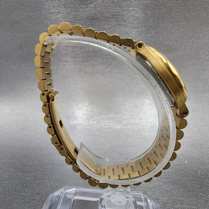 Nivada Watch Women 23mm Gold Dial Gold Tone Round N5700 PARTS9