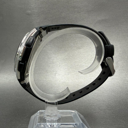 Casio Waveceptor WVQ-M410 Watch Men 43mm Black Dial Silver Tone Date Solar RunsG6