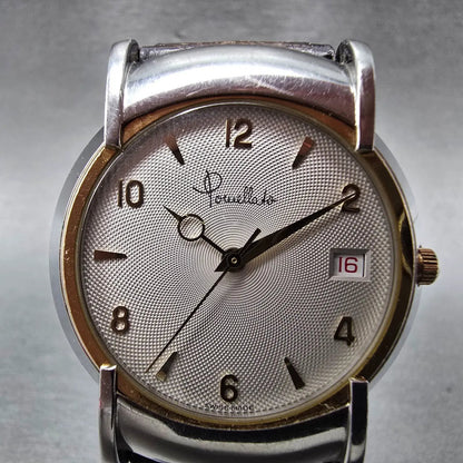 Pomellato watch Men 39mm White Dial Stainless Steel Date Automatic Round Runs1