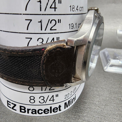 Timex Expedition Watch Men 39mm Gray Dial Silver Tone Date Round New Battery10